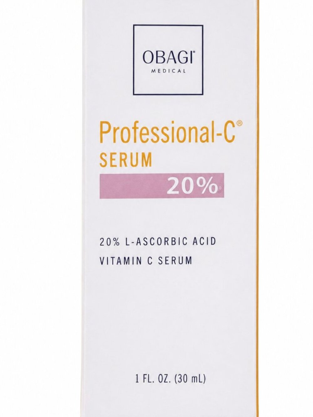 1 Obagi Professional-C Facial Serum 20% Total 30 ml Full Size 1oz Single Sealed